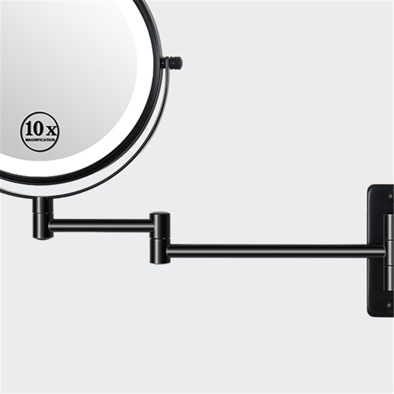 Latitude Run® Lighted Magnifying Wall Mirror Wayfair